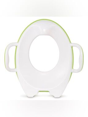 Munchkin® Sturdy™ Potty Training Seat, Green and white toddler potty seat